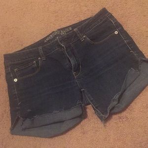 American Eagle Cut Off Jean Shorts